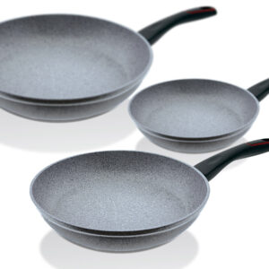 SET DE 3 SARTENES JATA DE ALUMINIO FORJADO
